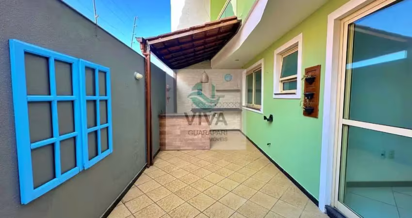 Casa duplex composta por 3 quartos á venda no jardim santa rosa, guarapari-es