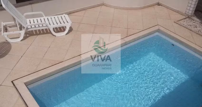 Casa de 3 quartos com área de lazer completa em condomínio fechado na praia do morro