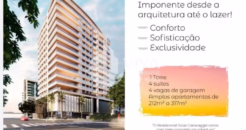 Imóvel de luxo: apartamento de 4 quartos na praia do morro, guarapari-es com 212,57m² e 4 vagas de garagem!