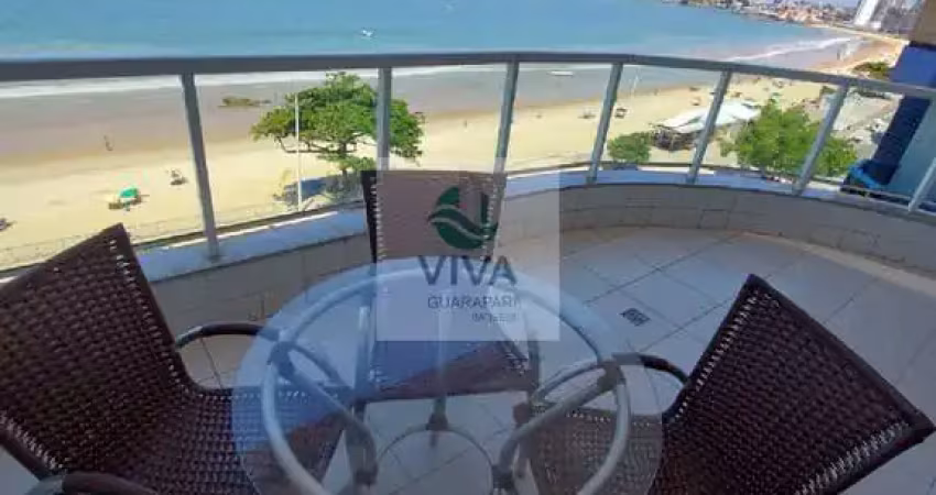 Apartamento frente para o mar à venda na praia do morro em guarapari-es: 4 quartos, 4 suítes, 2 salas, 6 banheiros, 2 vagas de garagem, 210m².