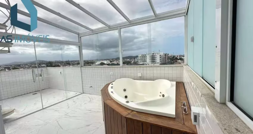 Cobertura para Venda em Cabo Frio, Braga, 3 dormitórios, 2 suítes, 4 banheiros, 2 vagas