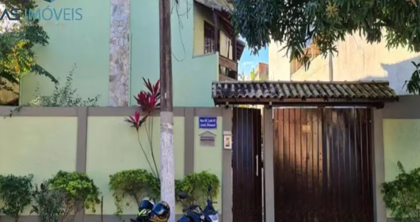 Casa em condomínio para venda em cabo frio, parque burle, 2 dormitórios, 1 suíte, 2 banheiros, 1 vaga