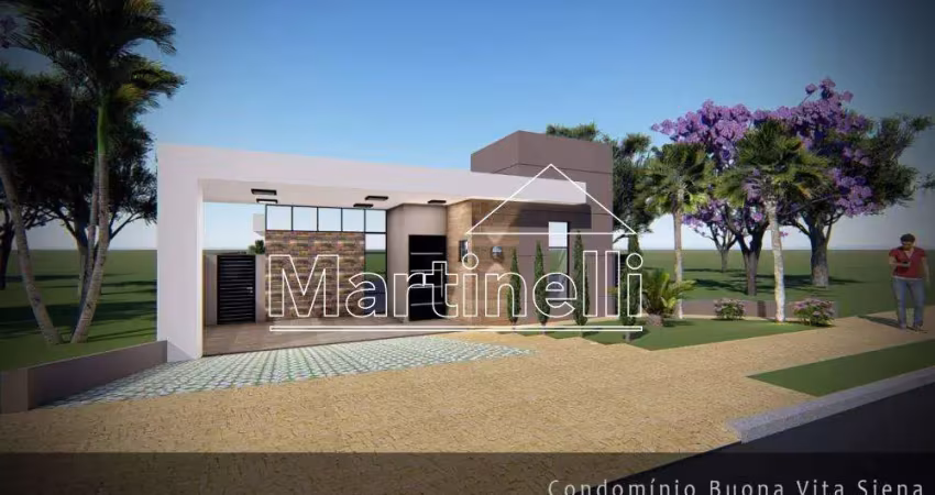 Casa térrea à venda no condomínio terras de siena, próximo ao shopping iguatemi - ribeirão preto/sp.