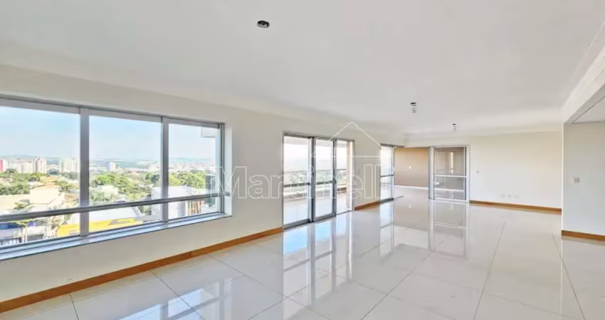 Apartamento novo com 320m² de área útil à venda no condomínio giardino botanic, próximo ao parque carlos raya - ribeirão preto/sp.