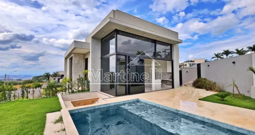 Casa térrea à venda no Condomínio Alto do Castelo, próximo ao Outlet Santa Maria- Ribeirão Preto/SP