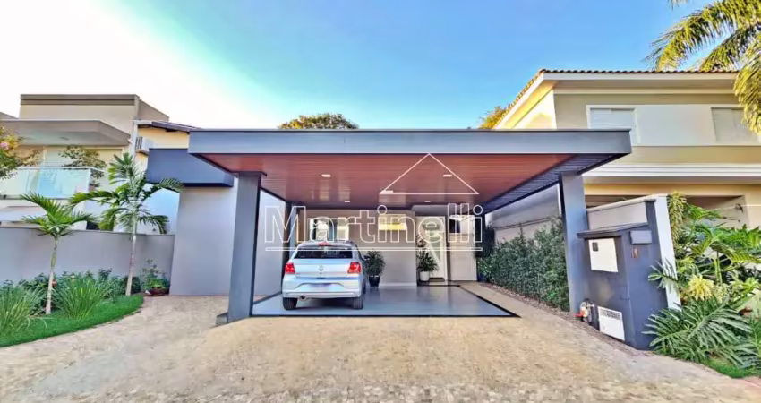 Casa térrea à venda no condomínio jardim nova aliança sul, próximo ao shopping iguatemi - ribeirão preto/sp.