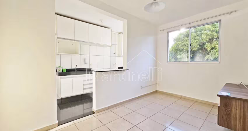 Apartamento de 46m² de área útil para venda e locação no Condomínio Parque Rebouças, próximo à Avenida Portugal - Bairro City Ribeirão, Ribeirão Preto/SP.