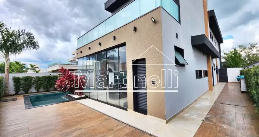 Sobrado para locação no condomínio alphaville ii, próximo ao ribeirão shopping - ribeirão preto/sp.