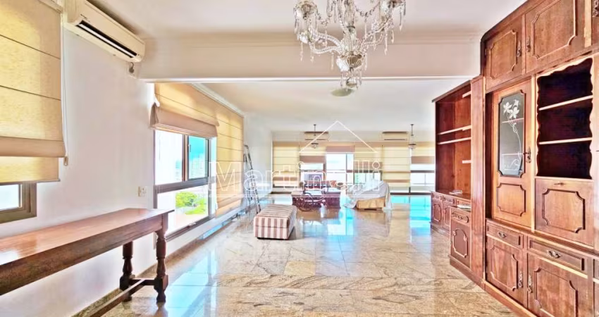 Apartamento Alto Padrão de 264m² de área útil, 1 por andar, para locação - Ribeirão Preto/SP.