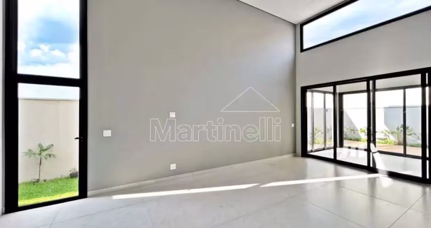 Casa térrea à venda no condomínio terras de siena, próximo ao shopping iguatemi - ribeirão preto/sp.