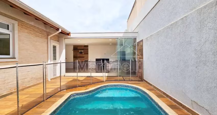 Casa térrea à venda no condomínio nova aliança residencial, próximo ao ribeirão shopping - ribeirão preto/sp