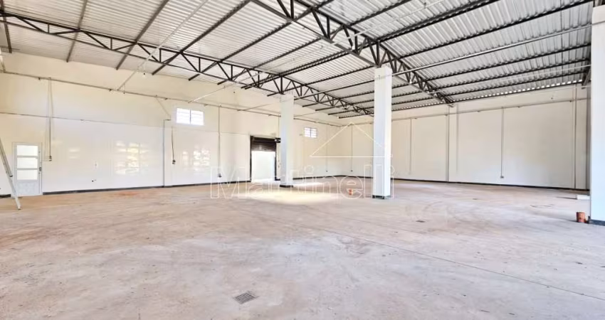 Galpão comercial de 506m² de área construida para locação. Excelente localização, próximo ao Supermercado Macaúba - Bairro Reserva Macaúba, Ribeirão Preto/SP.