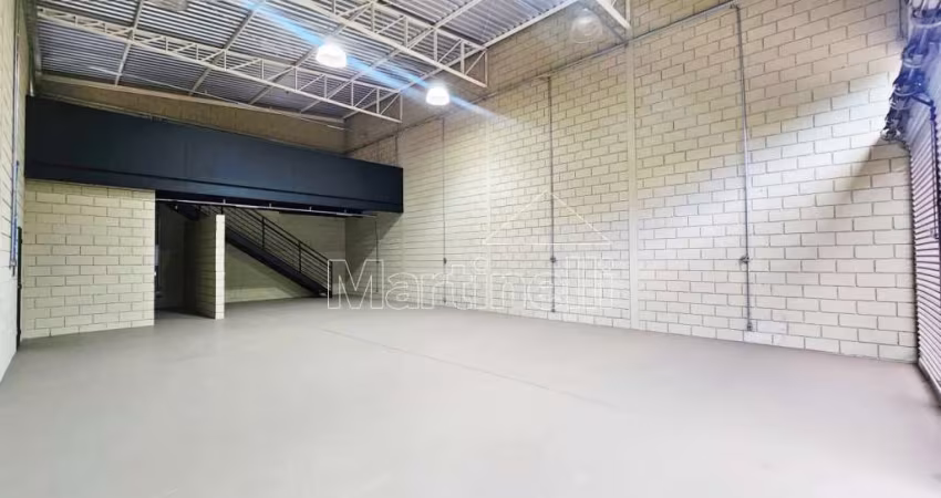 Salão comercial de 207m² de área construida para locação, próximo à Avenida Norma Valério Corrêa - Ribeirão Preto/SP.