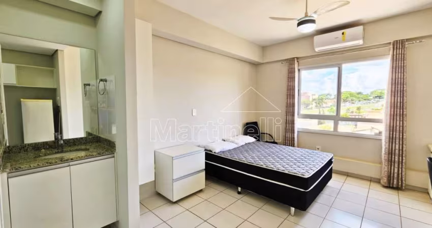 Kitnet mobiliada de 22m² para locação, próximo à UNAERP - Bairro Iguatemi, Ribeirão Preto/SP.