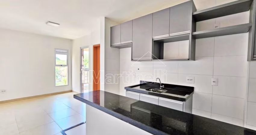 Apartamento de 45m² de área útil para locação, próximo a Faculdade UNAERP - Bairro Ribeirânia, Ribeirão Preto/SP.