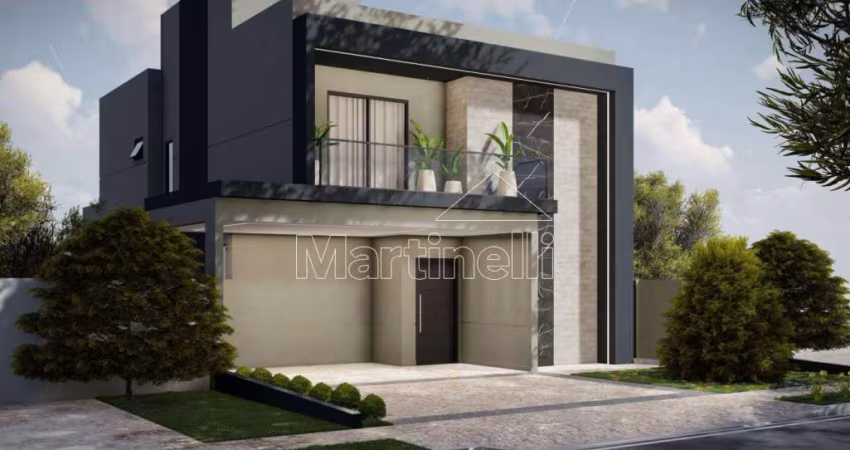 Sobrado de 248m² de área construida à venda no Condomínio Terras de Florença, próximo ao Shopping Iguatemi - Ribeirão Preto/SP.