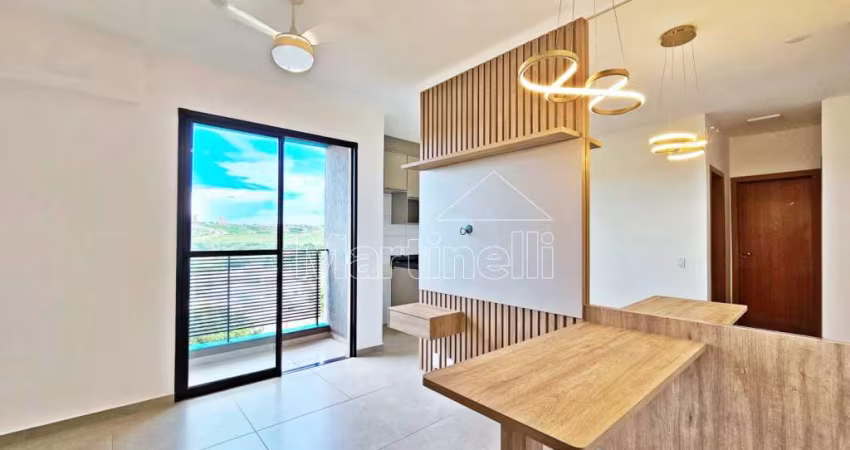 Apartamento de 52m² de área útil para locação no Condomínio Residencial Cidade de Rimini - Bairro Quintas de São José, Ribeirão Preto/SP.