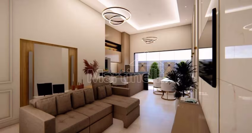 Casa térrea Alto Padrão de 136m² de área construida à venda - Ribeirão Preto/SP.
