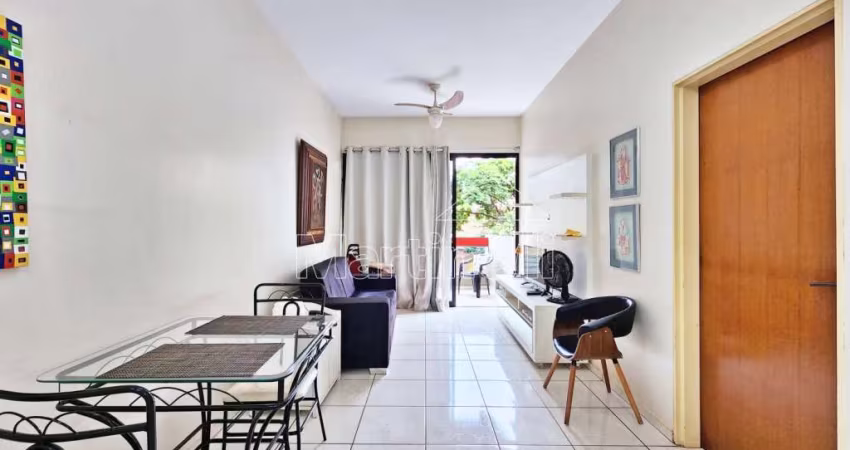 Flat mobiliado de 52m² de área útil para venda e locação, próximo ao Shopping Santa Úrsula - Bairro Centro, Ribeirão Preto/SP.
