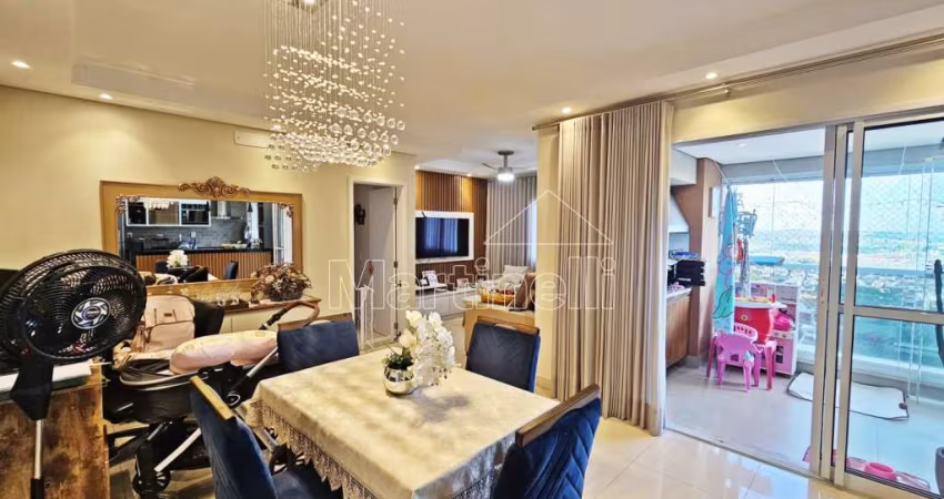 Apartamento Alto Padrão com 90m² de área útil à venda, próximo ao Jaú Serve Supermercado - Ribeirão Preto/SP.