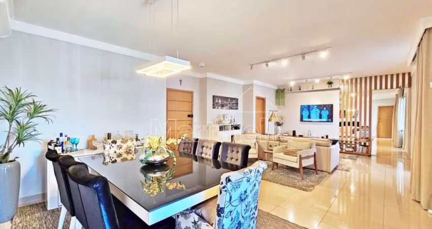 Apartamento de 143m² de área útil para locação, próximo ao Shopping Iguatemi - Bairro Jardim Nova Aliança, Ribeirão Preto/SP.