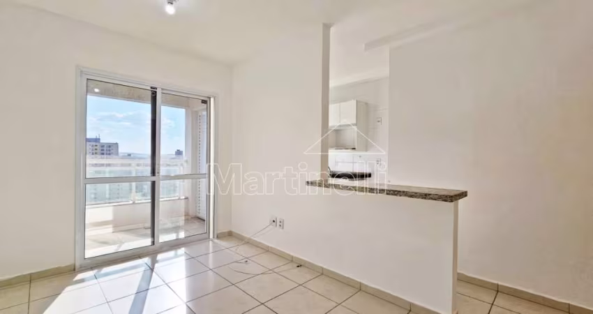 Apartamento de 44m² de área útil para locação no Edifício London Tower, próximo a Faculdade UNIP - Bairro Jardim Nova Aliança, Ribeirão Preto/SP.