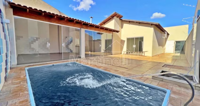 Casa térrea de 185m² de área construida à venda, próximo à Avenida Profa. Diná Rizzi - Ribeirão Preto/SP.