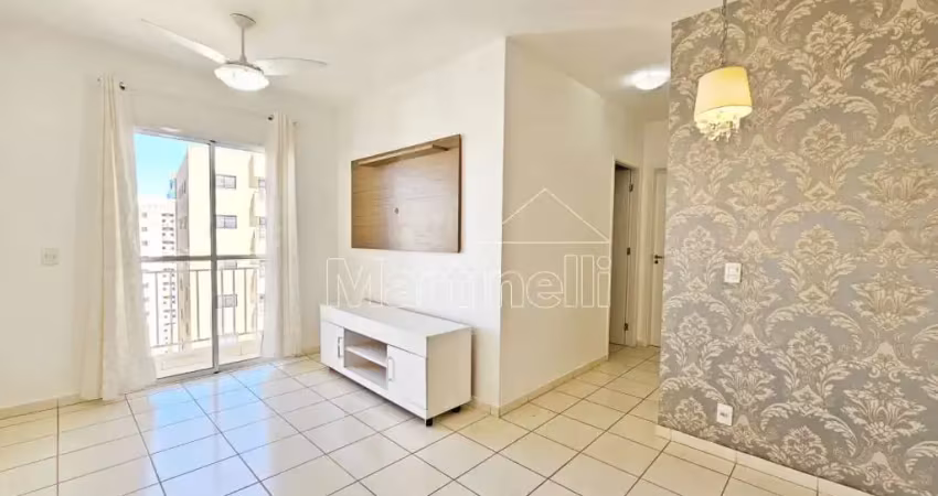 Apartamento de 56m² de área útil para locação, próximo ao Novo Mercadão - Bairro Jardim Nova Aliança, Ribeirão Preto/SP.