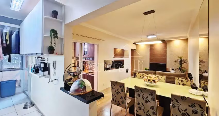 Apartamento à venda no condomínio bosque das caviúnas, próximo ao novo shopping - ribeirão preto/sp.