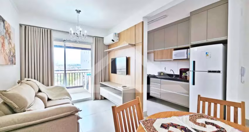 Apartamento para locação no edifício arvo ribeirânia, próximo a faculdade unaerp - ribeirão preto/sp.