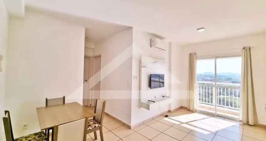 Apartamento para locação no condomínio blues residence, próximo a faculdade usp - ribeirão preto/sp.