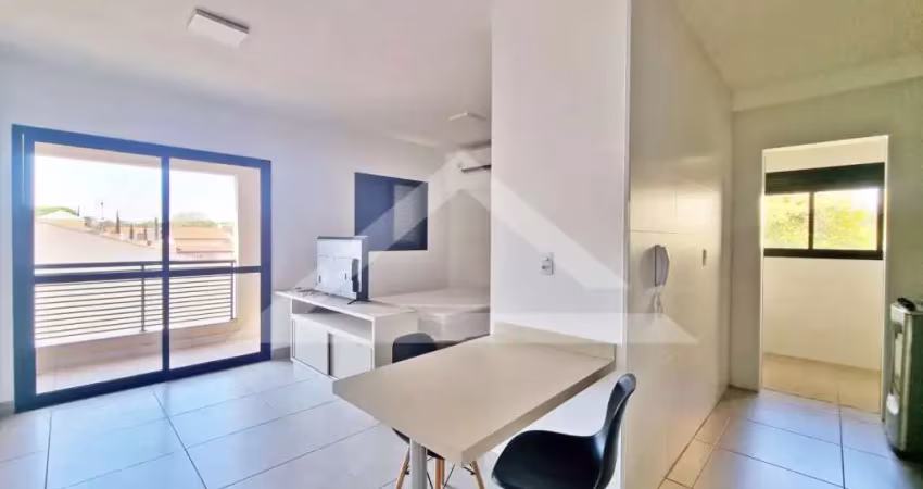 Flat para locação no edifício caetano spadaro, próximo a faculdade unaerp - ribeirão preto/sp.