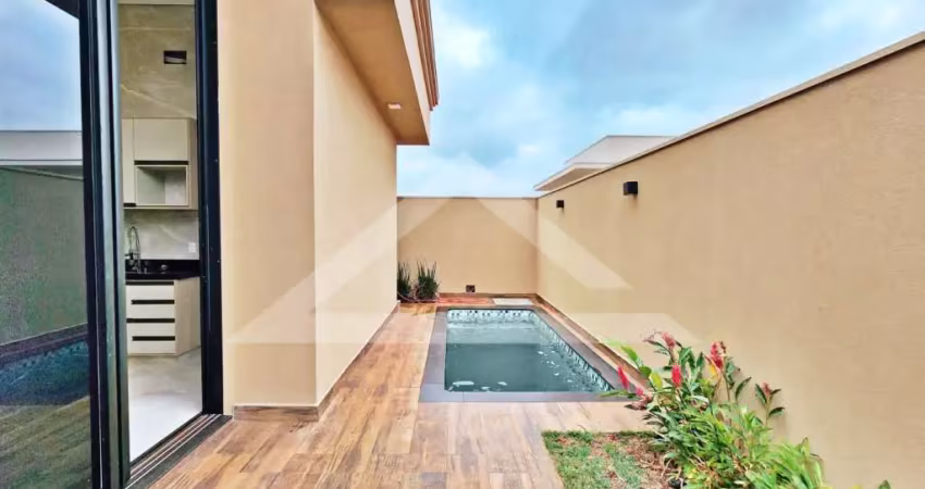 Casa térrea para locação no condomínio quinta da mata ii, próximo ao novo shopping - ribeirão preto/sp.