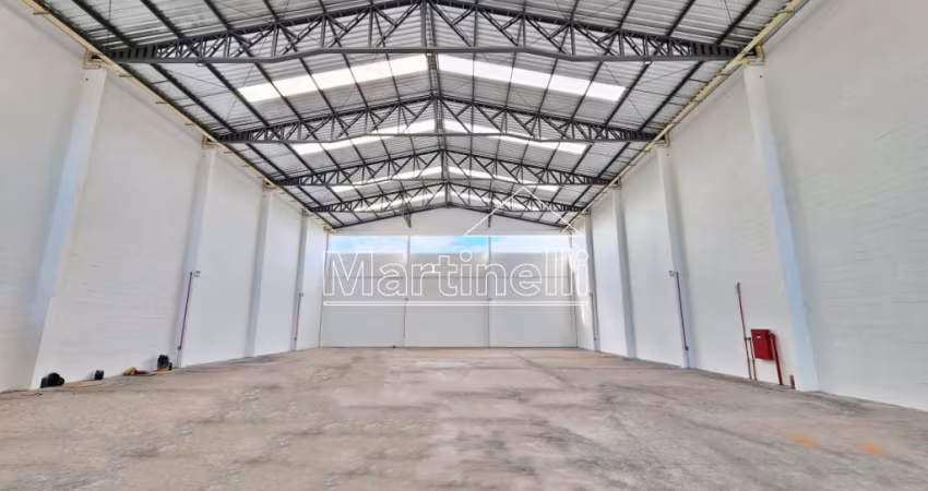 Salão comercial de 1.100m² de área construida para locação, próximo à Rodovia Anhanguera - Ribeirão Preto/SP.