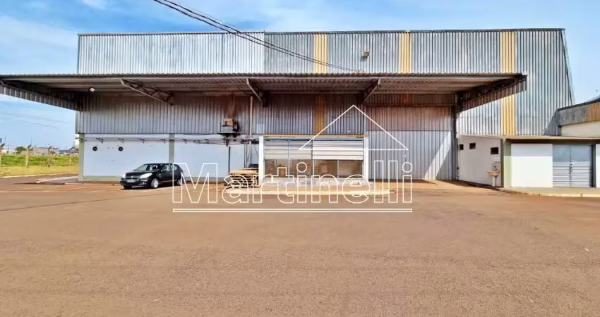 Galpão comercial em condomínio de 500m² de área construída para locação, próximo a rodovia anhanguera - bairro distrito industrial, cravinhos/sp.