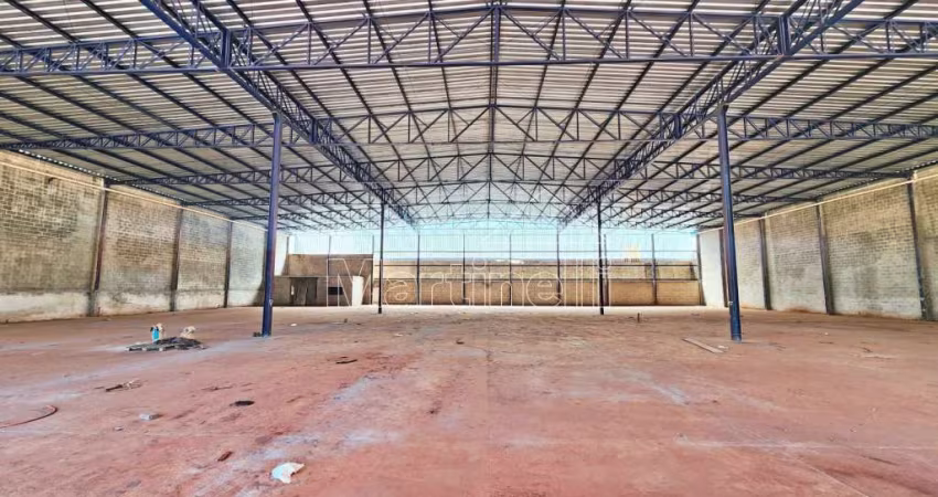 Galpão Comercial de 2.483m² de área construída para locação, próximo a Rodovia Alexandre Balbo - Ribeirão Preto/SP.
