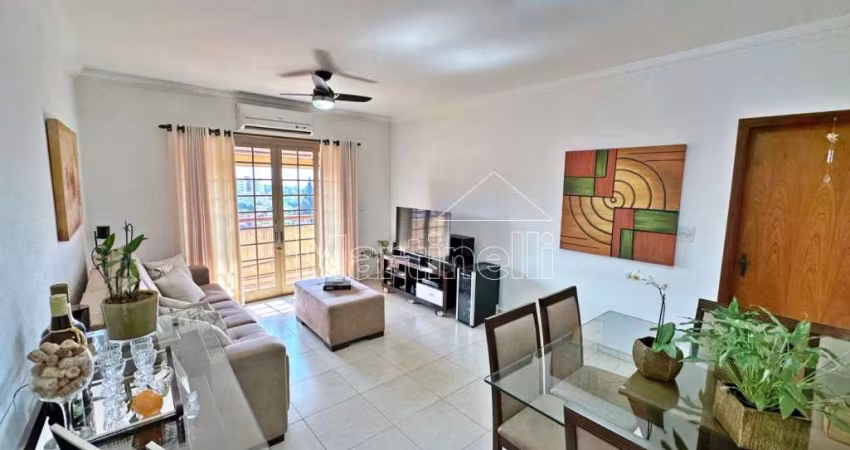 Apartamento de 107m² de área útil à Venda, próximo à Avenida Treze de Maio - Bairro Jardim Paulistano, Ribeirão Preto/SP.