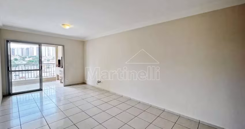 Apartamento de 93m² para locação no Condomínio Monte Carmelo, próximo à Avenida Leais Paulista - Bairro Santa Cruz, Ribeirão Preto/SP.