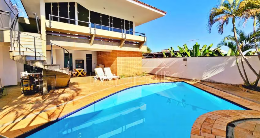 Casa térrea diferenciada de Alto Padrão com 1.056m² de área terreno e 386m² de área construida à venda, próximo à Avenida Nove de Julho - Bairro Jardim Sumaré, Ribeirão Preto/SP.