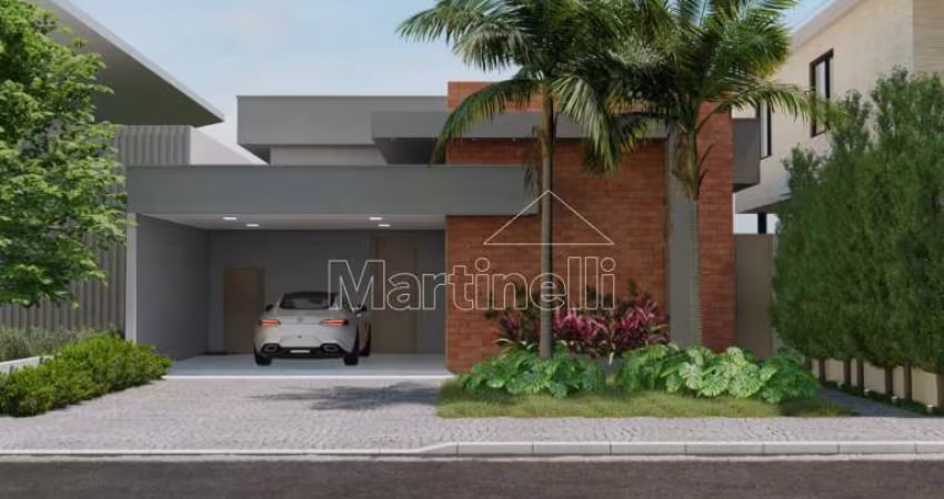 Casa térrea de Alto Padrão com 204m² de área construída para venda e locação no Condomínio Alto do Castelo Residencial - Ribeirão Preto/SP.