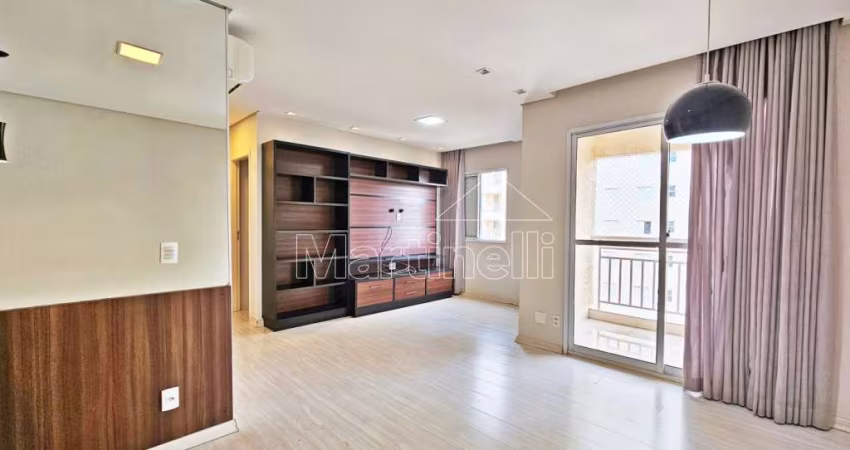 Apartamento de 67m² de área útil para locação no Condomínio Vida Plena - Bairro Parque Industrial Lagoinha, Ribeirão Preto/SP.