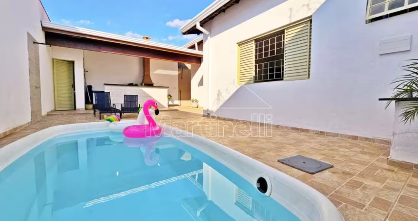 Casa térrea residencial de 300m² de área de terreno e 147m² de área construída a venda no Bairro Residencial e Comercial Palmares, próximo ao Supermercados Canesin - Ribeirão Preto/SP.
