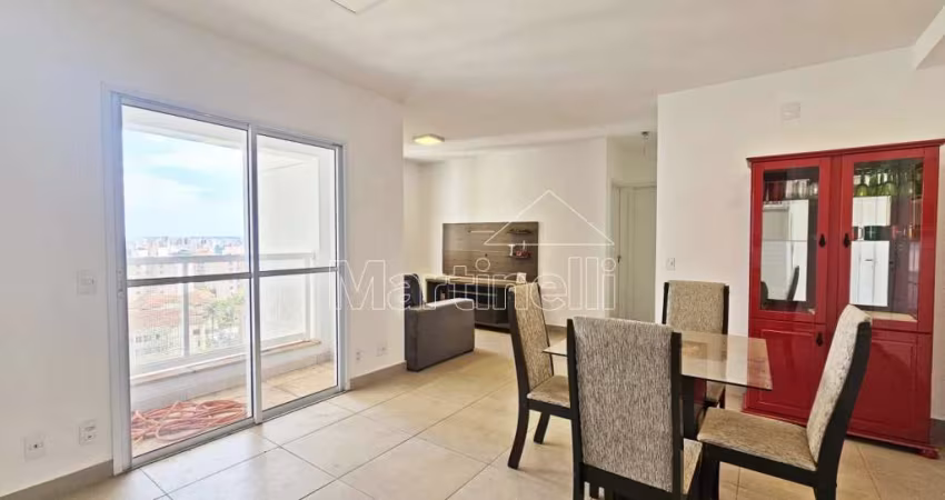 Apartamento mobiliado de 74m² de área útil para venda e locação, próximo à UNAERP - Ribeirão Preto/SP.