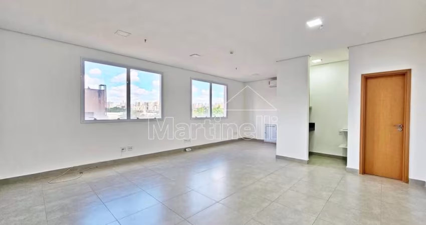 Sala comercial de 47m² de área útil para locação no Edifício Paulista Office, Ribeirão Preto/SP.