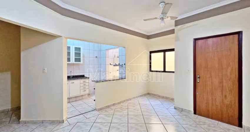 Apartamento térreo de 45m² de área útil para locação - Bairro Jardim Irajá, Ribeirão Preto/SP.
