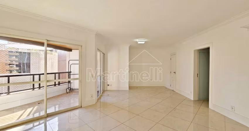 Apartamento de 173m² de área útil para locação, próximo ao Shopping Santa Úrsula - Bairro Centro, Ribeirão Preto/SP.