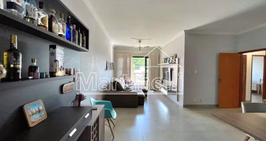 Apartamento de 120m² de área útil para venda e locação, próximo à Avenida Itatiaia - Ribeirão Preto/SP.