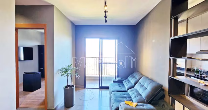 Apartamento de 50m² de área útil para locação, próximo ao Parque Olhos D`água - Ribeirão Preto/SP.