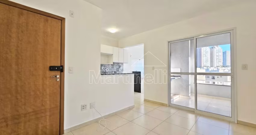 Apartamento de 46m² de área útil para locação, próximo ao Parque Carlos Raya - Bairro Jardim Botânico, Ribeirão Preto/SP.