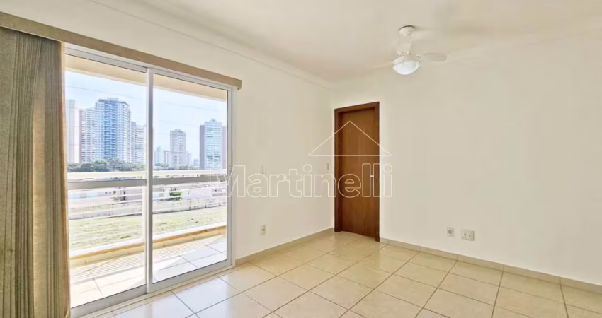 Apartamento de 49m² de área útil para locação, próximo ao Ribeirão Shopping - Bairro Jardim Botânico, Ribeirão Preto/SP.
